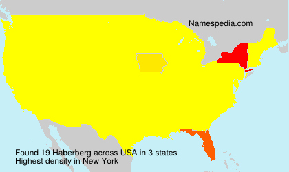 Surname Haberberg in USA Surname Haberberg in USA