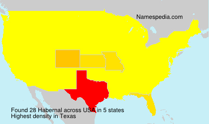 Surname Habernal in USA Surname Habernal in USA