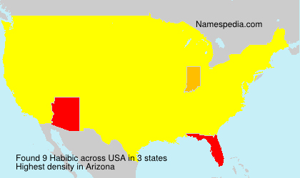 Surname Habibic in USA Surname Habibic in USA