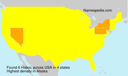 Surname Haboc in USA Surname Haboc in USA