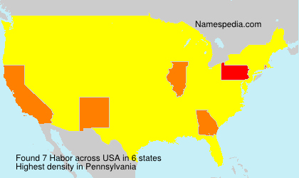 Surname Habor in USA Surname Habor in USA