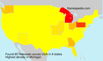 Surname Habowski in USA Surname Habowski in USA