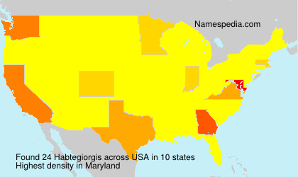 Surname Habtegiorgis in USA Surname Habtegiorgis in USA