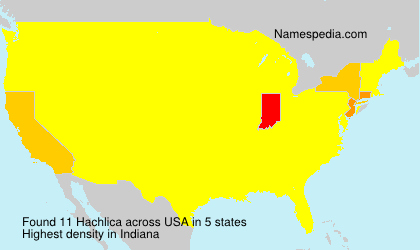 Surname Hachlica in USA Surname Hachlica in USA