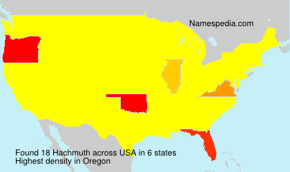 Surname Hachmuth in USA Surname Hachmuth in USA