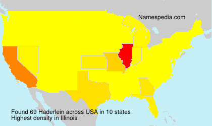 Surname Haderlein in USA Surname Haderlein in USA