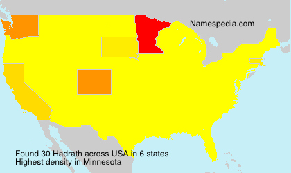 Surname Hadrath in USA Surname Hadrath in USA