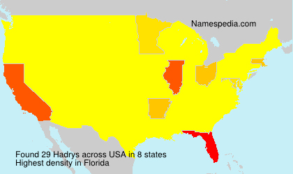 Surname Hadrys in USA Surname Hadrys in USA
