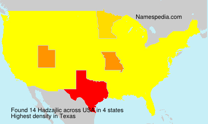 Surname Hadzajlic in USA Surname Hadzajlic in USA