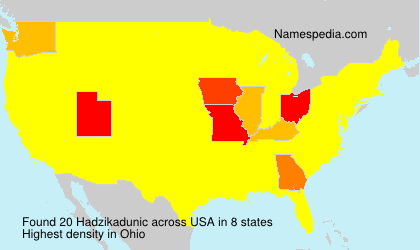 Surname Hadzikadunic in USA Surname Hadzikadunic in USA