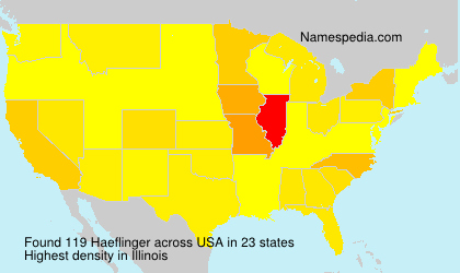 Surname Haeflinger in USA Surname Haeflinger in USA