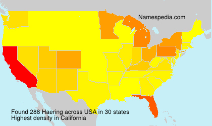 Surname Haering in USA Surname Haering in USA