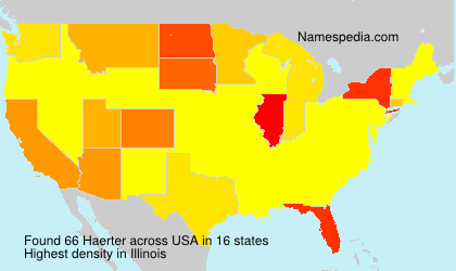 Surname Haerter in USA Surname Haerter in USA