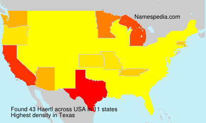 Surname Haertl in USA Surname Haertl in USA