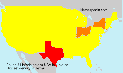 Surname Hafedh in USA Surname Hafedh in USA