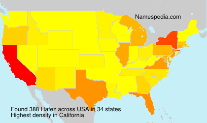 Surname Hafez in USA Surname Hafez in USA
