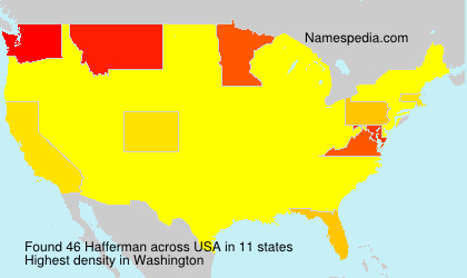 Surname Hafferman in USA Surname Hafferman in USA