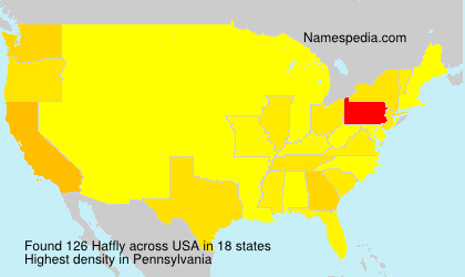 Surname Haffly in USA Surname Haffly in USA