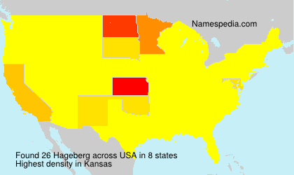 Surname Hageberg in USA Surname Hageberg in USA