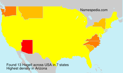 Surname Hagell in USA Surname Hagell in USA