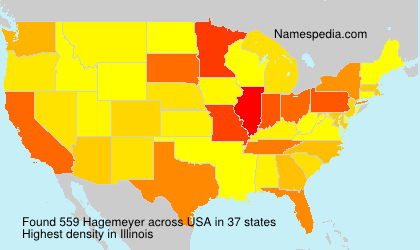 Surname Hagemeyer in USA Surname Hagemeyer in USA
