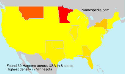 Surname Hagemo in USA Surname Hagemo in USA