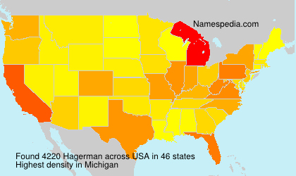 Surname Hagerman in USA Surname Hagerman in USA