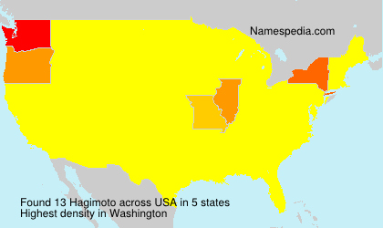 Surname Hagimoto in USA Surname Hagimoto in USA