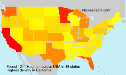 Surname Hagman in USA Surname Hagman in USA