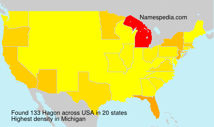 Surname Hagon in USA Surname Hagon in USA