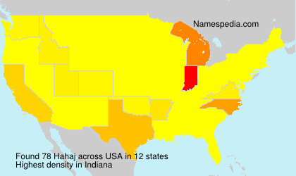 Surname Hahaj in USA Surname Hahaj in USA