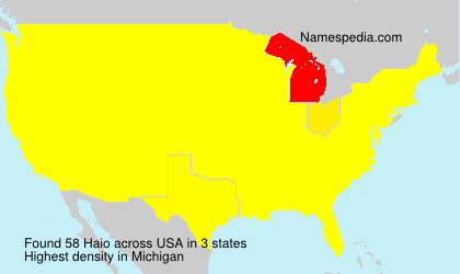 Surname Haio in USA Surname Haio in USA