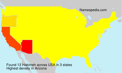 Surname Hakimeh in USA Surname Hakimeh in USA