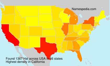 Surname Hal in USA Surname Hal in USA