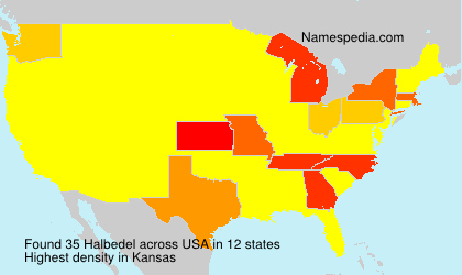 Surname Halbedel in USA Surname Halbedel in USA