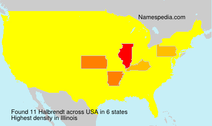 Surname Halbrendt in USA Surname Halbrendt in USA