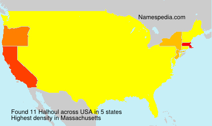 Surname Halhoul in USA Surname Halhoul in USA