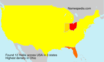 Surname Halila in USA Surname Halila in USA