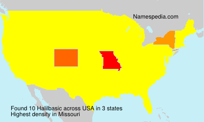 Surname Halilbasic in USA Surname Halilbasic in USA