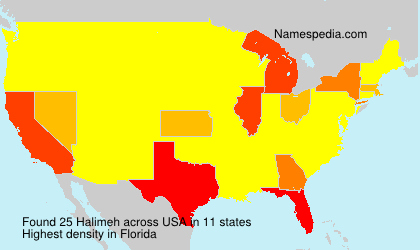 Surname Halimeh in USA Surname Halimeh in USA