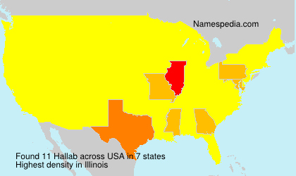 Surname Hallab in USA Surname Hallab in USA
