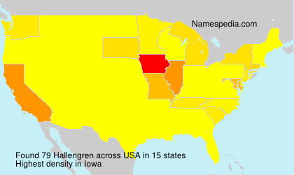 Surname Hallengren in USA Surname Hallengren in USA
