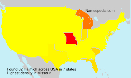 Surname Halmich in USA Surname Halmich in USA