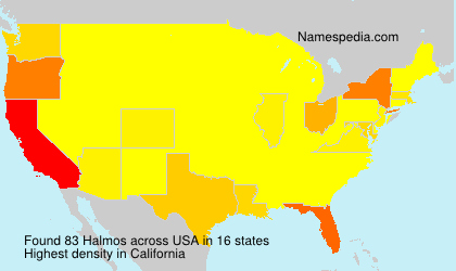 Surname Halmos in USA Surname Halmos in USA