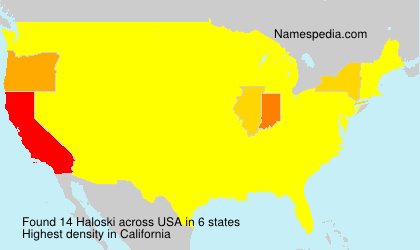 Surname Haloski in USA Surname Haloski in USA