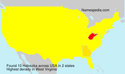 Surname Haloszka in USA Surname Haloszka in USA
