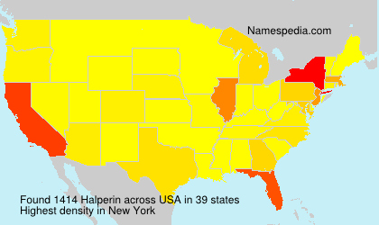 Surname Halperin in USA Surname Halperin in USA
