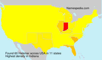 Surname Halsmer in USA Surname Halsmer in USA