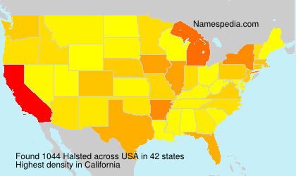 Surname Halsted in USA Surname Halsted in USA