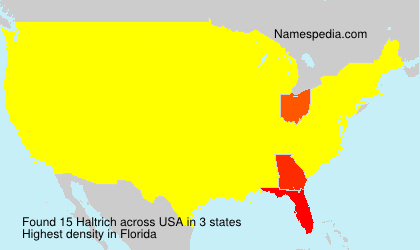 Surname Haltrich in USA Surname Haltrich in USA